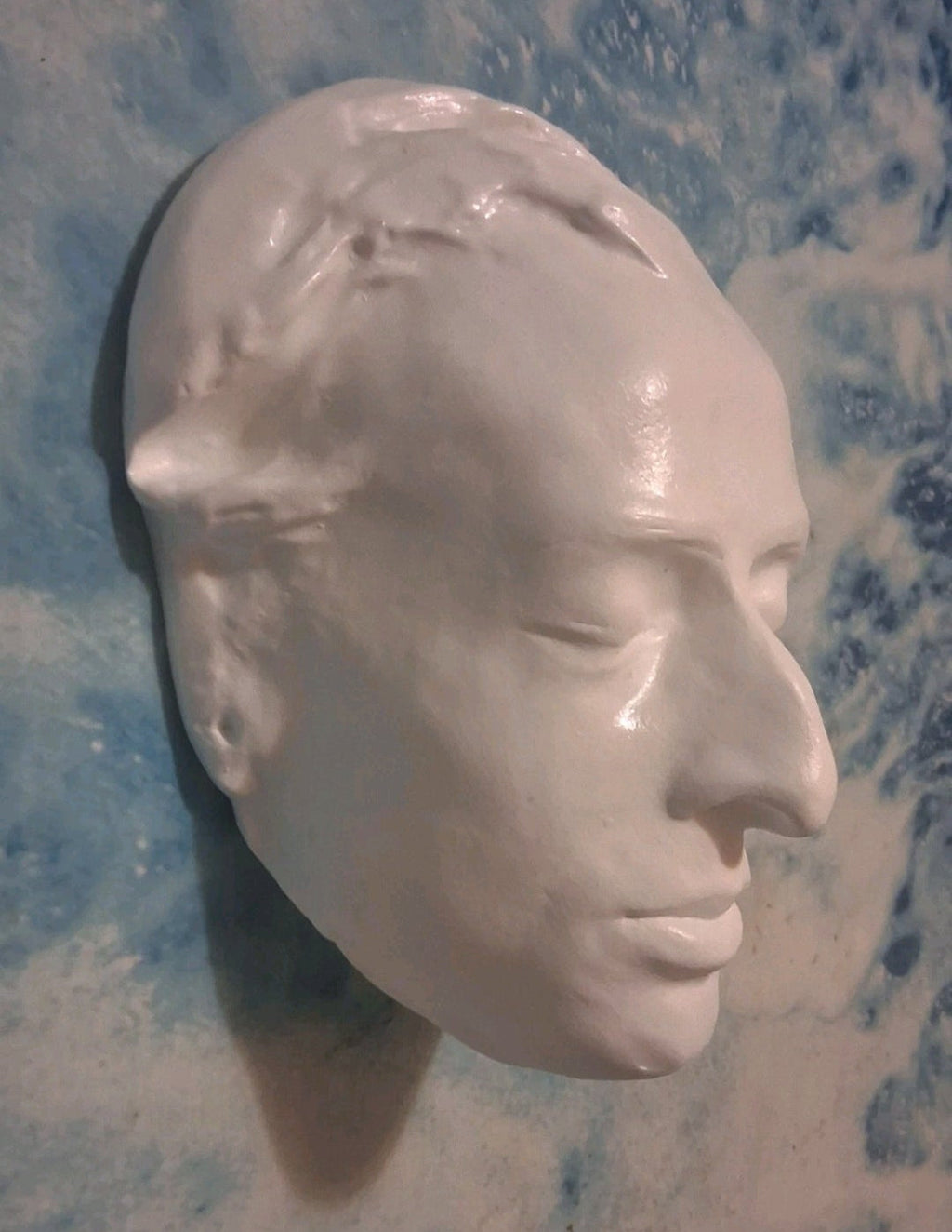 Chopin Face Cast Life Mask (Lifesize) Death mask life cast (Resin cast)