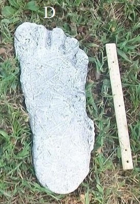1969 Bossburg Bigfoot "Cripple Foot" cast D